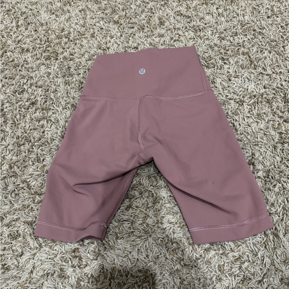 Lululemon biker shorts, Sz 0